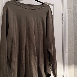 Nuuds Taupe Long Sleeve Top